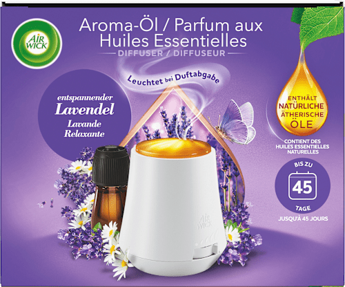 Lufterfrischer Aroma-Öl Diffuser Lavendel Starterset AirWick