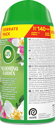 Lufterfrischer Freshmatic Blooming Garden Nachfüllpack (2x250 ml) AIR WICK