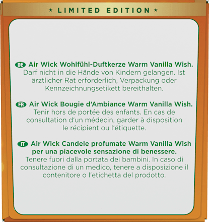 Duftkerze Vanilla Wish AIR WICK