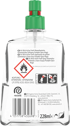 Lufterfrischer Active Fresh Pumpkin Spice Magic Nachfüllpack AIR WICK