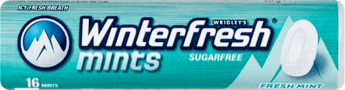 Gumă intens metolată Winterfresh