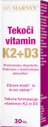 Tekoči vitamin K2+D3 MARNYS