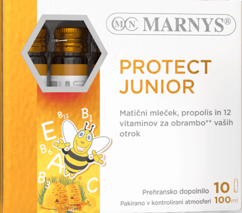 Prehransko dopolnilo za odpornost Protect Junior, 10 × 10 ml MARNYS