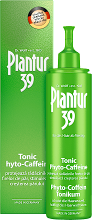 Tonic pentru păr cu tendință de cădere cofeină Plantur 39