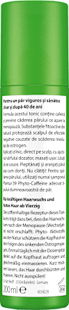 Tonic pentru păr cu tendință de cădere cofeină Plantur 39