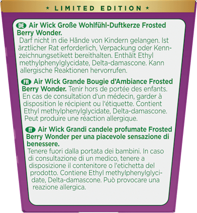 Duftkerze im Glas Frosted Berry Wonder AIR WICK