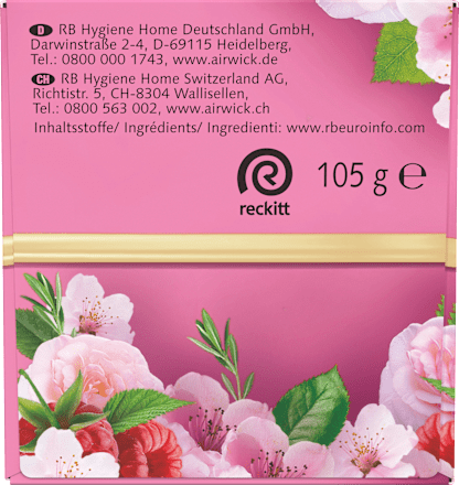 Duftkerze im Glas Raspberry Rose Splash 105 g AirWick