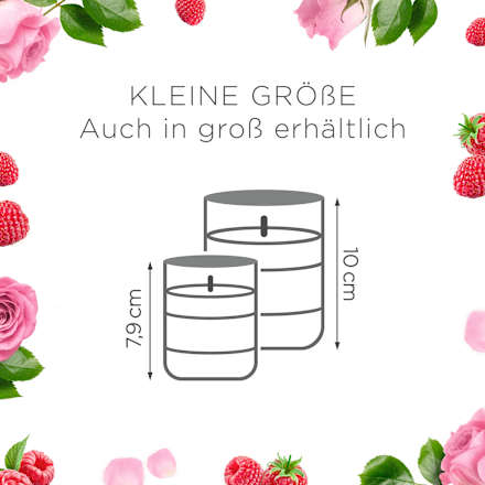 Duftkerze im Glas Raspberry Rose Splash 105 g AIR WICK