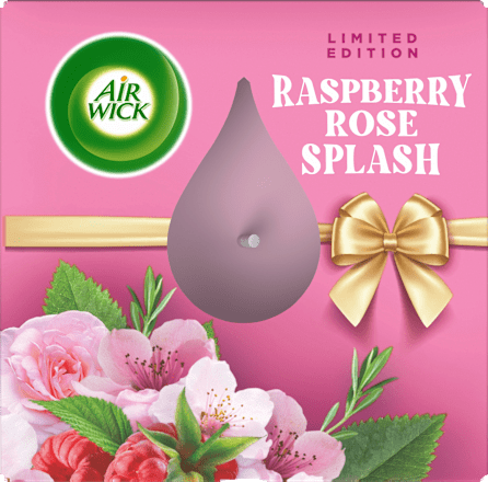 Duftkerze im Glas Raspberry Rose Splash 105 g AIR WICK