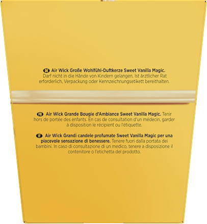 Duftkerze im Glas Sweet Vanilla Magic 220g AIR WICK