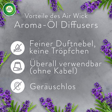 Lufterfrischer Aroma-Öl  Entspannender Lavendel Nachfüllpack AIR WICK