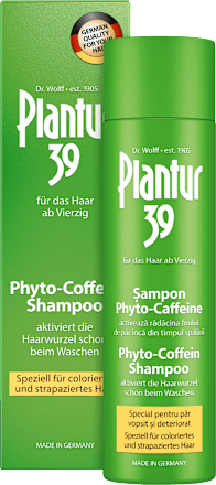 Șampon pentru păr vopsit și deteriorat Plantur 39