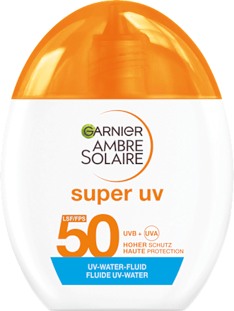 Sonnenfluid Gesicht Super UV LSF 50 Garnier Ambre Solaire