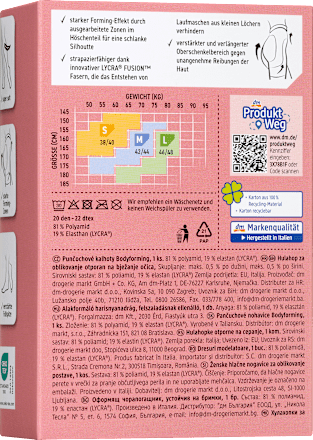 Pančuchové nohavice Bodyforming, veľ. 38/40, 20 DEN, karamelová Fascino