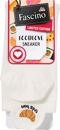 Къси чорапи Foodlove, бели, 39-42 Fascino