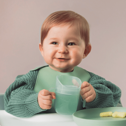 hrnek tréninkový Genius Pistachio LOVI