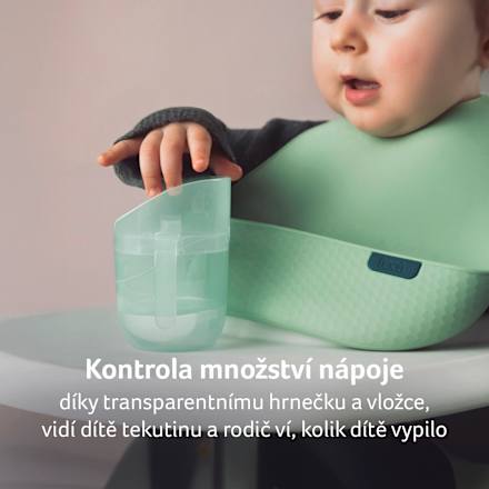 hrnek tréninkový Genius Pistachio LOVI