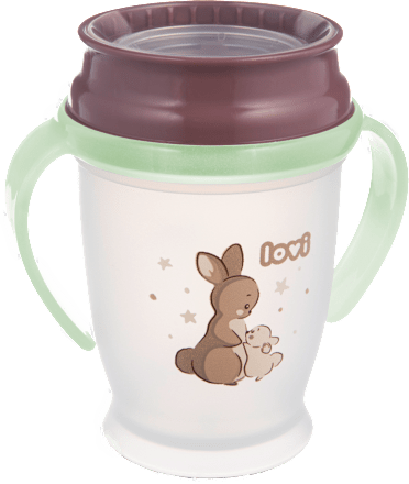 hrníček s úchyty 360˚ Zajíc 9m+ LOVI