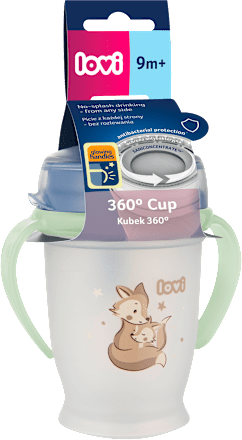 hrníček s úchyty 360˚ Liška 9m+ LOVI