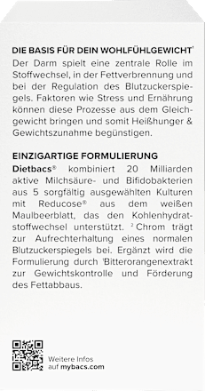 Abnehm-Komplex Dietbacs Kapseln mybacs