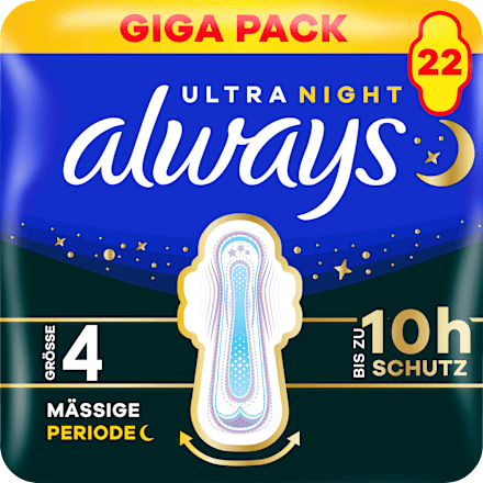 Ultra Binden Secure Night 4 Giga Pack always