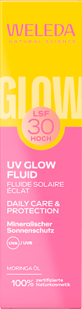 UV Glow fluid za zaščito obraza pred soncem, ZF 30 WELEDA