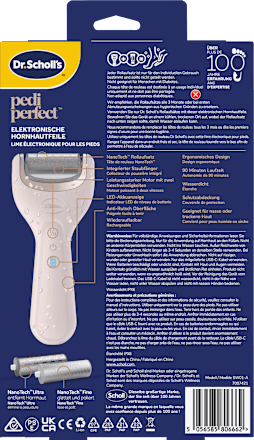 Elektronische Hornhautfeile Scholl