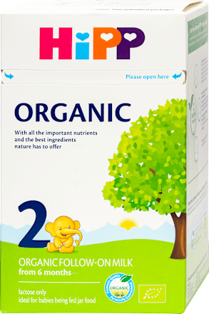 Organic 2 mliječna formula, 6+ mj. HiPP