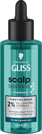 Tisztító fejbőrszérum Scalp Balance, zsíros fejbőrre Schwarzkopf GLISS
