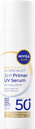 Sonnenfluid Gesicht Primer Serum LSF 50+ NIVEA SUN