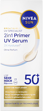 Sonnenfluid Gesicht Primer Serum LSF 50+ NIVEA SUN