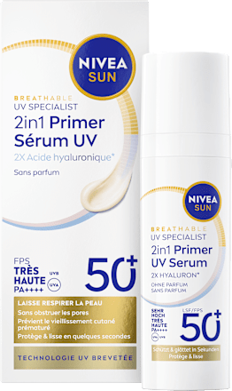 Sonnenfluid Gesicht Primer Serum LSF 50+ NIVEA SUN