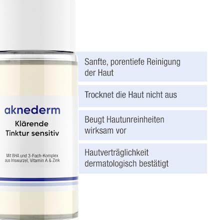 Gesichtswasser Tinktur sensitiv Aknederm