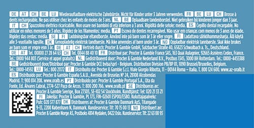 Elektrische Zahnbürste Vitality PRO Black Oral-B