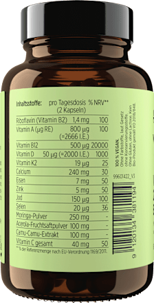 Kapseln Vegan 24/7 Edition get your well being BY BIOGENA