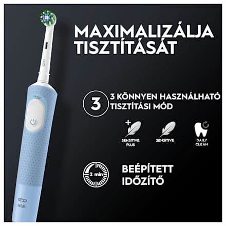 Elektromos fogkefe Vitality Pro Protect x Clean, lila Oral-B