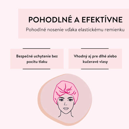 Saténová čiapka na noc Bella Rosie PARSA BEAUTY