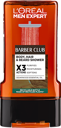 sprchový gel 3 v 1 Barber Club L'ORÉAL PARiS MEN EXPERT