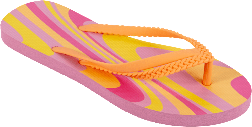 Zehentrenner Damen Swirl (1 Paar) Fashy