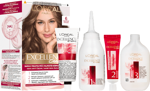 barva na vlasy Excellence Creme, 6 Tmavá blond L'ORÉAL PARiS EXCELLENCE Creme