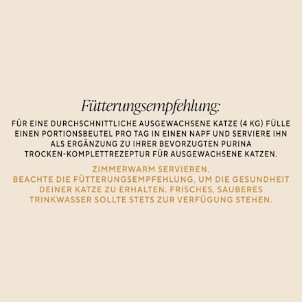 Nassfutter Katze mit Huhn, Rind & Truthahn, Soup Royale, Multipack (6x45 g) Purina Gourmet