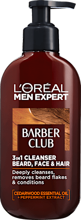 Barber Club gel 3 v 1 tvář, vousy & vlasy L'ORÉAL PARiS MEN EXPERT