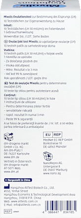 Ovulations-Test Teststäbchen Mivolis