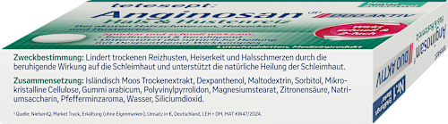 Anginosan Hals & Hustenreiz Lutschtabletten tetesept