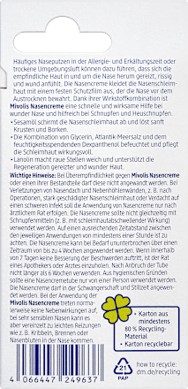 Nasencreme Mivolis