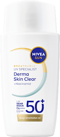 Sonnenfluid Gesicht Derma Skin Clear UV Fluid LSF 50+ NIVEA SUN