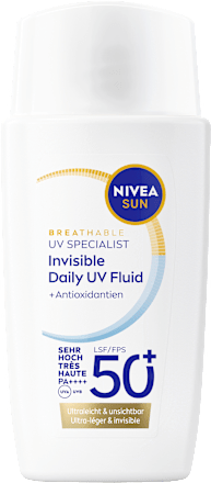 Sonnenfluid Gesicht invisible daily LSF 50+ NIVEA SUN
