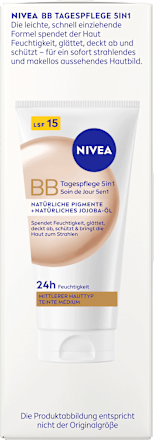 BB Creme Essentials 5in1 mittlerer bis dunkler Hauttyp, LSF 15 NIVEA