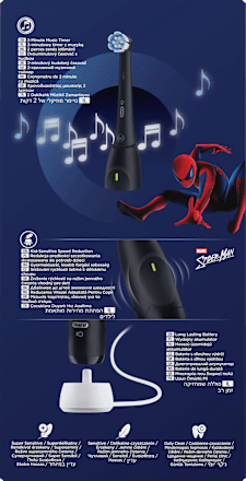 Elektrická zubná kefka pre deti iO Kids 6+ Spider-Man Oral-B