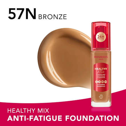 Фон дьо тен Healty Mix Anti-Fatigue, Nr. 57N Bronze BOURJOIS PARIS